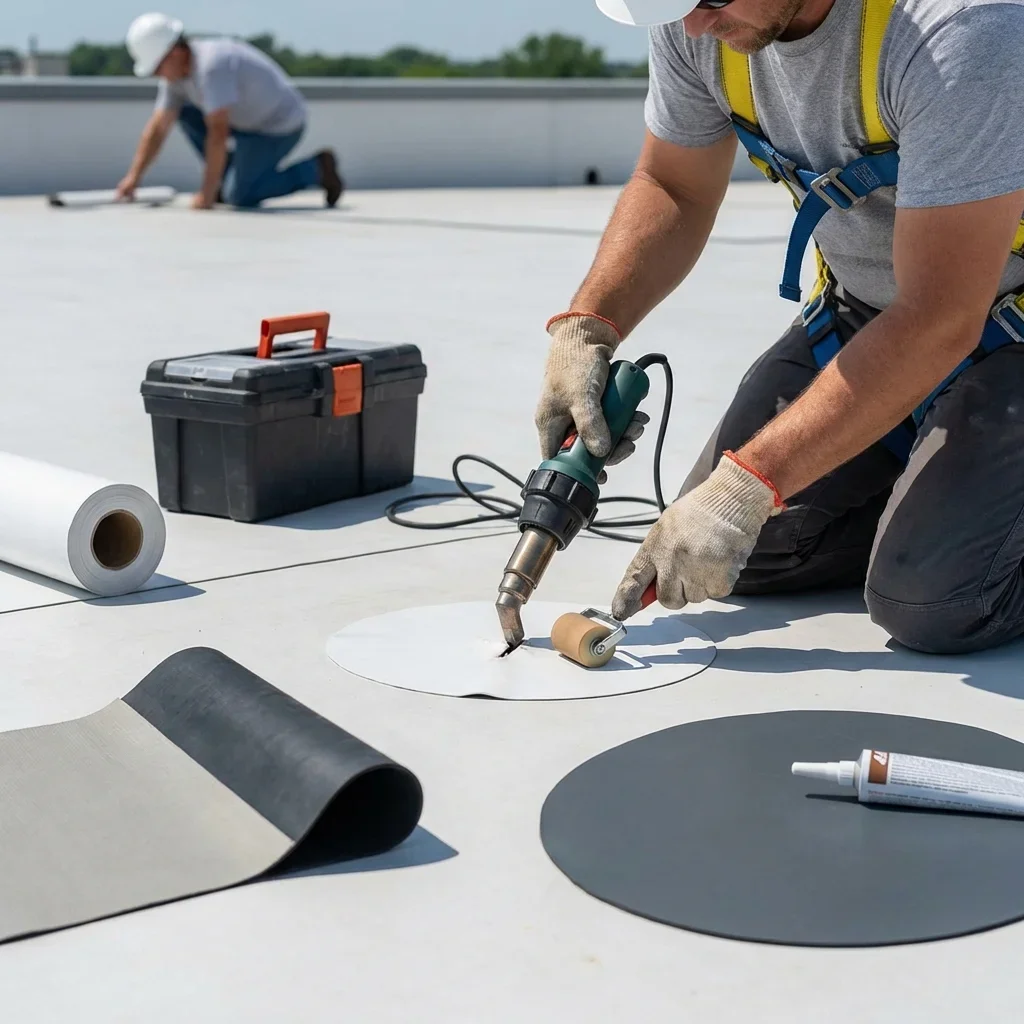 Repair and Maintenance Considerations — tpo vs epdm roofing