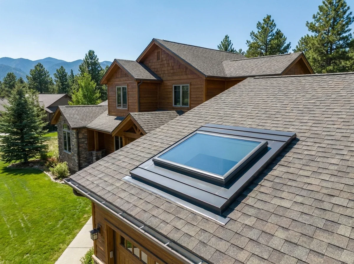 New skylight brings natural light and fresh air into your home